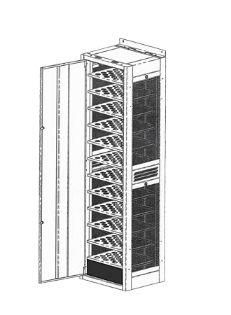 RackyRax Power Cube Battery Rack (12-module)