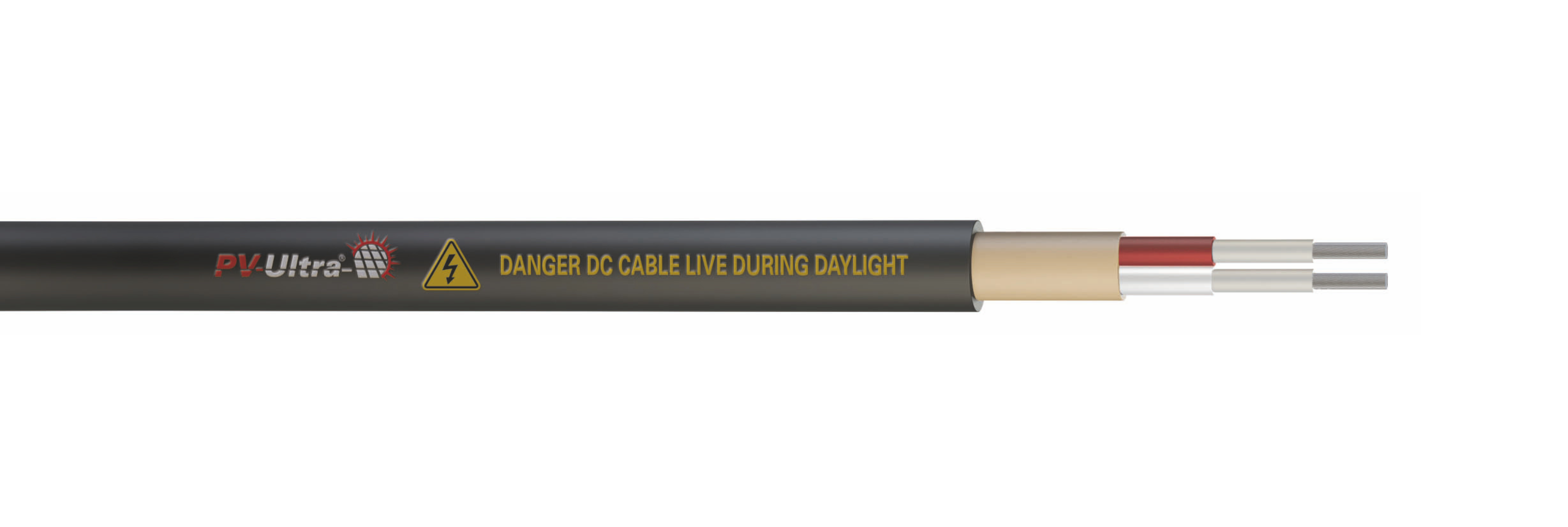 PV-Ultra 4 Core 6.0mm² DC Cable 25m