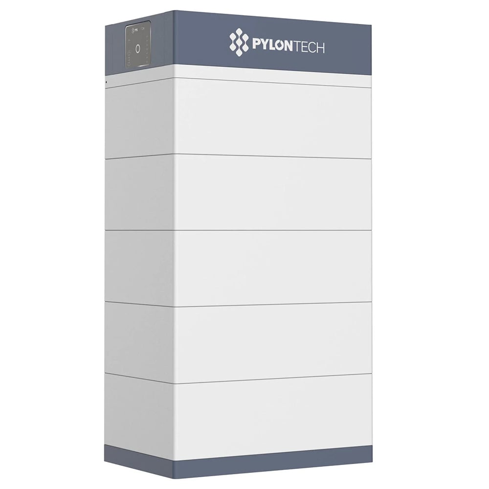 Force-H3 High-Voltage Battery System, 5-Module Stack, 25.6kWh with FC1000 BMU