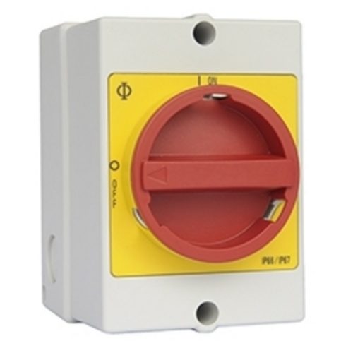 KG32 T203/GBA294 *KL AC Main/Emergency-Off Switch-Disconnector, 3 Pole, 32A