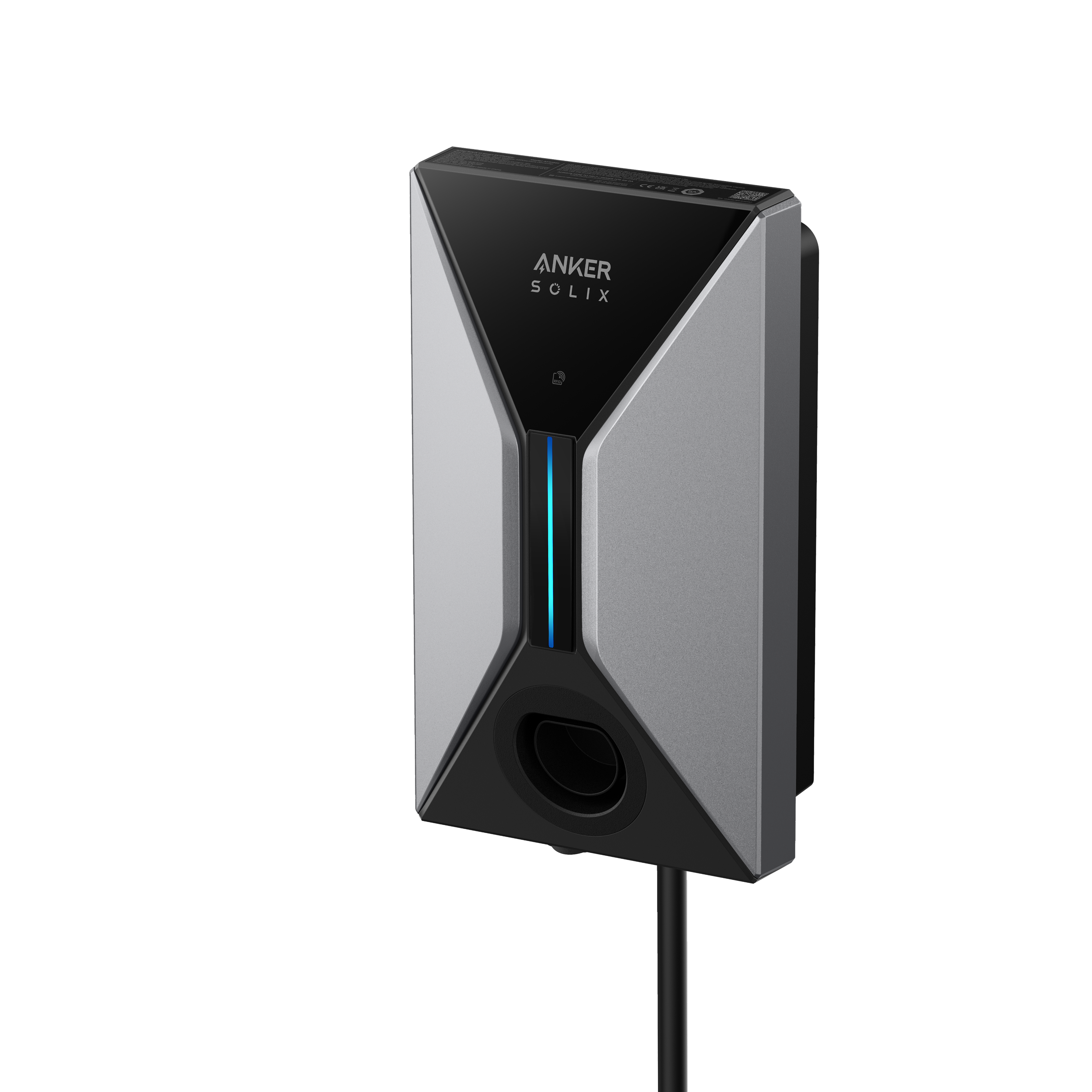 Anker SOLIX V1 7.4kW Smart EV Charger with Integrated Cable