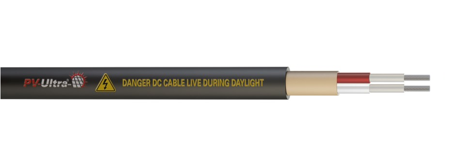 PV-Ultra 2 Core 4.0mm² DC Cable 50m
