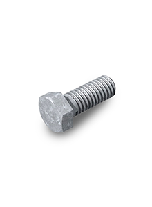 Hex Head Bolt HDG, M12 x 30 - ISO 4017