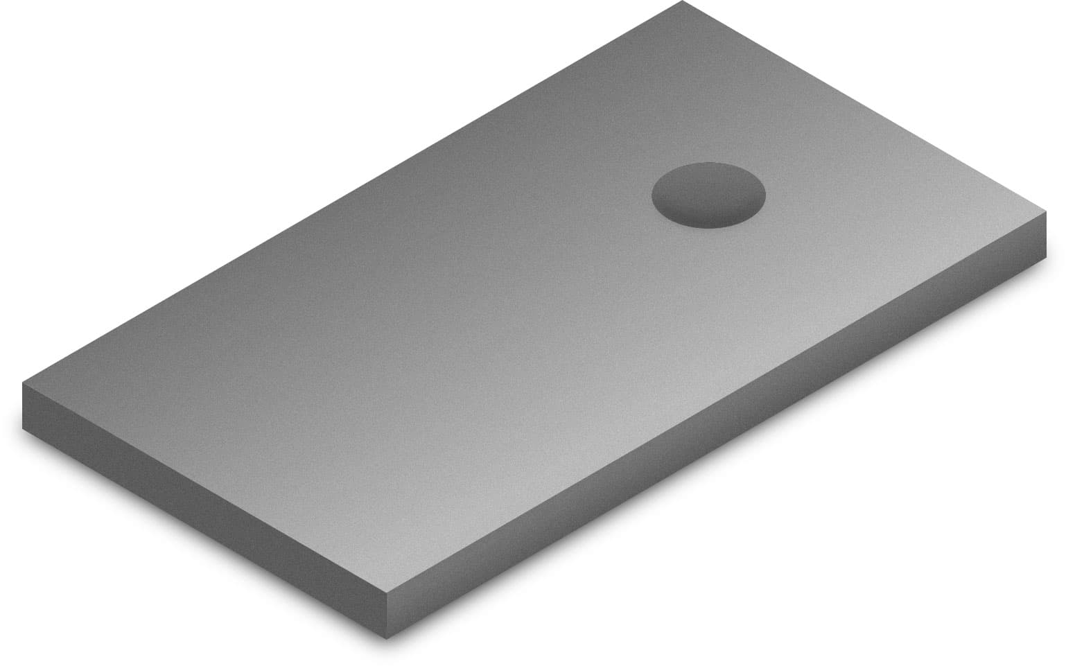 Adapter plate M12 for roof fixture